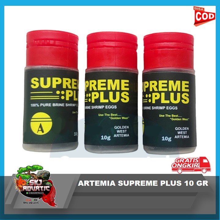 Jual Artemia Supreme Plus Murah Repack Berat Gram Gr Pakan Burayak