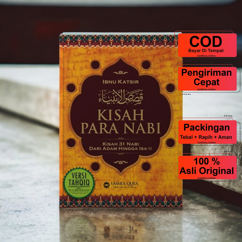 Jual Buku Kisah Para Nabi Ummul Qura Kitab Kisah Nabi Ibnu Katsir