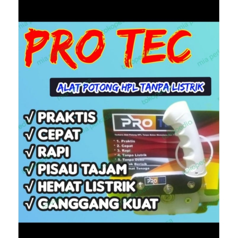 Jual Pro Tec Alat Pemotong Hpl Manual Alat Potong Hpl Pisau Tajam