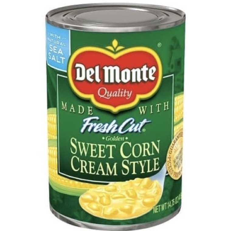 Jual Keren Abis DEL MONTE CREAM STYLE CORN 425gr Jagung Cream Kaleng