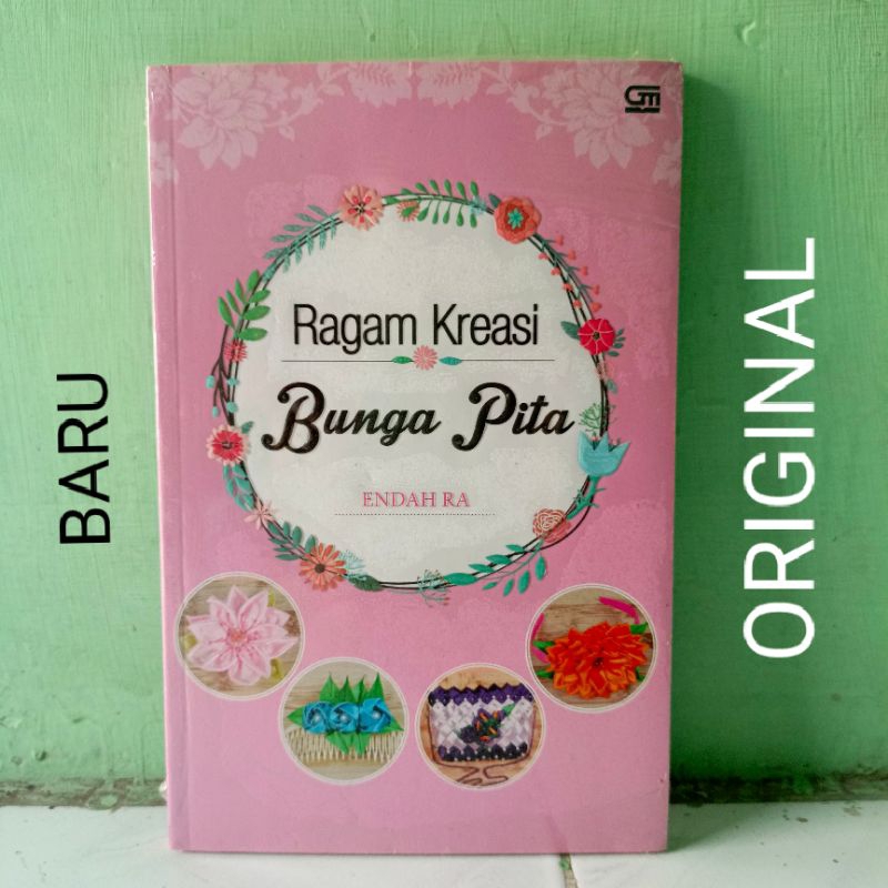 Jual Buku Ragam Kreasi Bunga Pita Ada 55 Bentuk Bunga Pita Lengkap