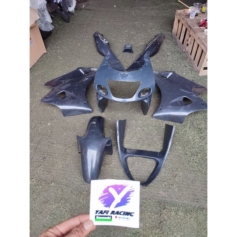 Jual BODY NINJA RR OLD FULLSET COWLING SET BAHAN ABS BLANK ORIGINAL