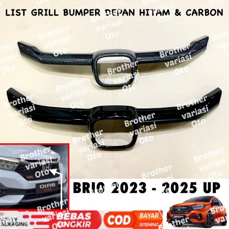 Jual Grill Bumper Depan Cover All New Brio Rs Satya