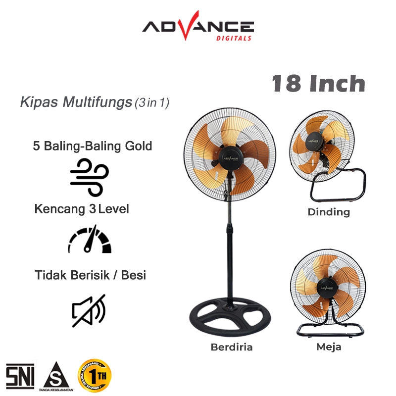 Jual Advance Kipas Angin Dinding Inch Kipas Berdiri Meja Besi Stand