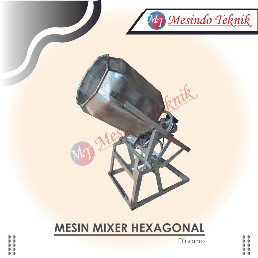 Jual Mesin Mixer Pengaduk Bumbu Hexagonal Shopee Indonesia