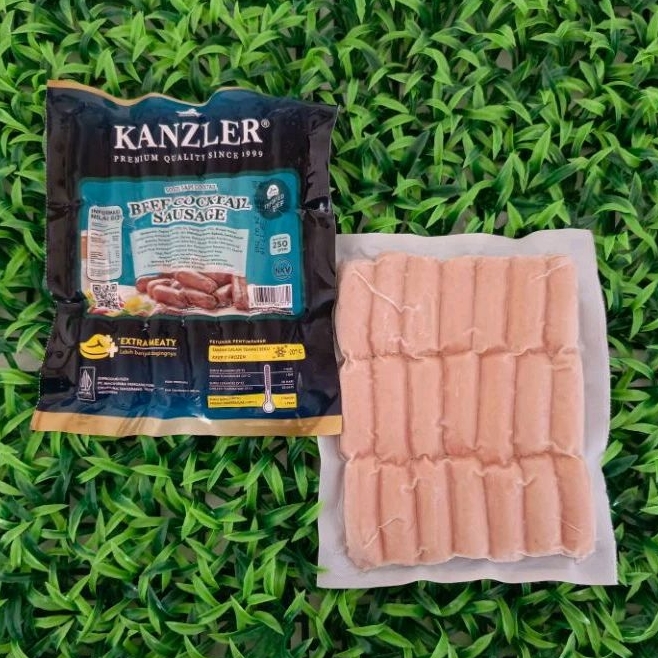 Jual Kanzler Sosis Beef Cocktail Sapi Berat 250 Gr Shopee Indonesia