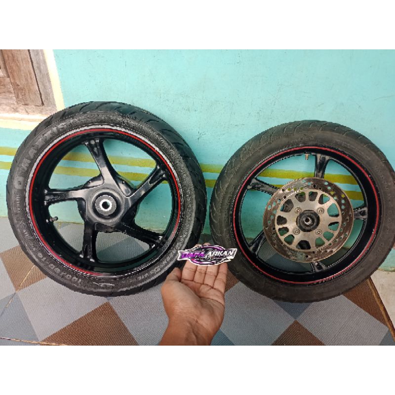 Jual Velg Pelek X Ride 115cc Tapak Lebar Original Istimewa Copotan