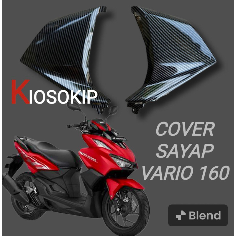 Jual Cover Sayap Vario Carbon Kiri Kanan Cover Sayap Vario