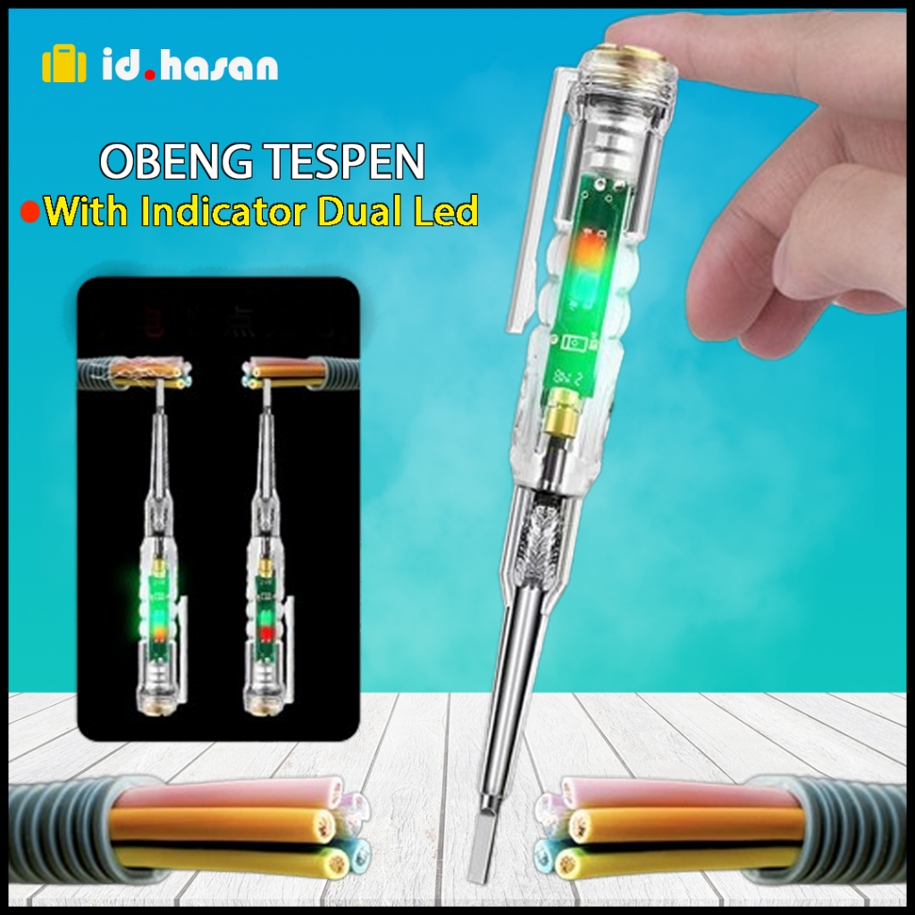 Jual Tespen Listrik Cek Kabel Putus Obeng Tespen Tester With