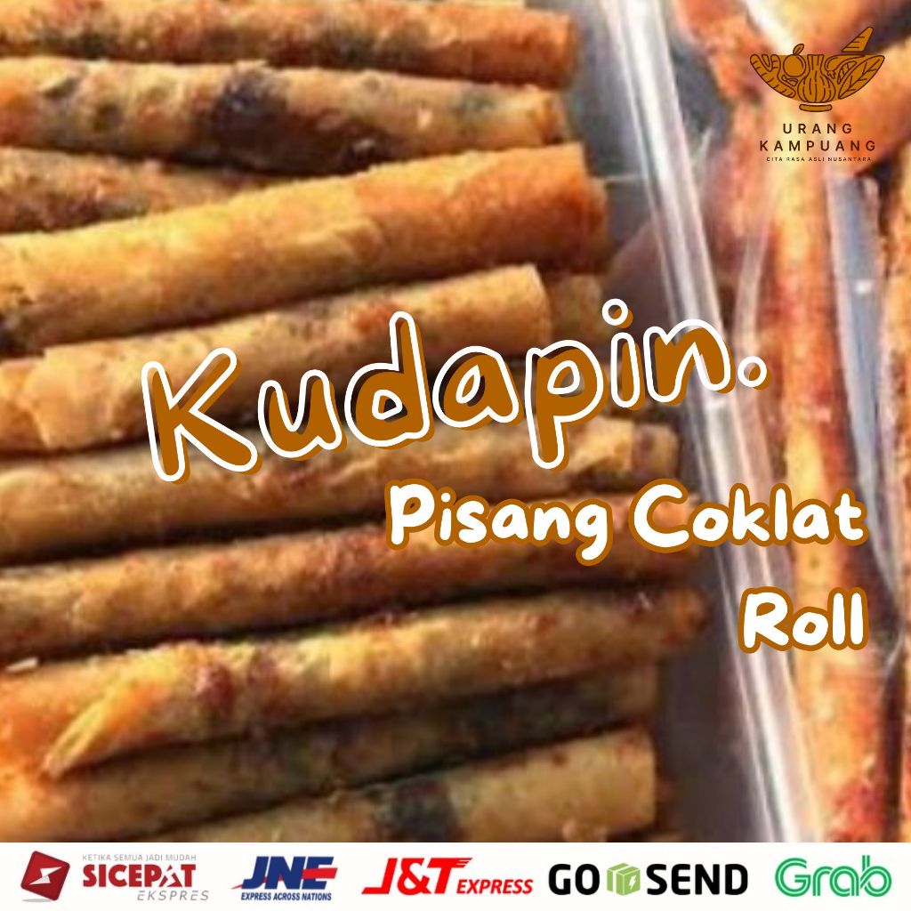 Jual Pisang Coklat Roll Piscok RollSnack Khas Nusantara Kudapin