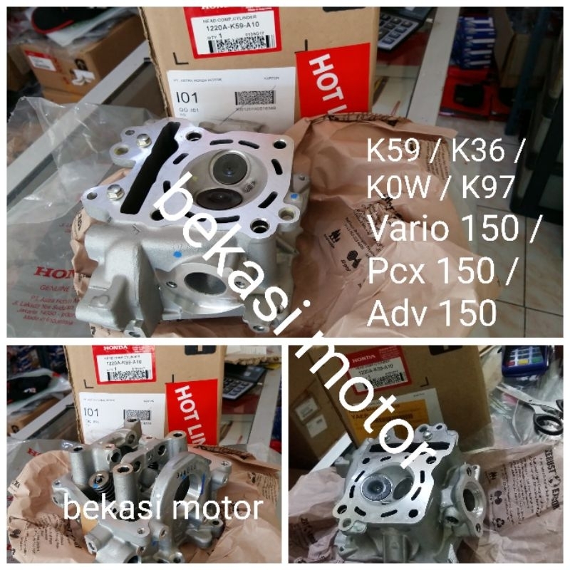 Jual A K Cylinder Head Honda Vario Pcx Adv Original