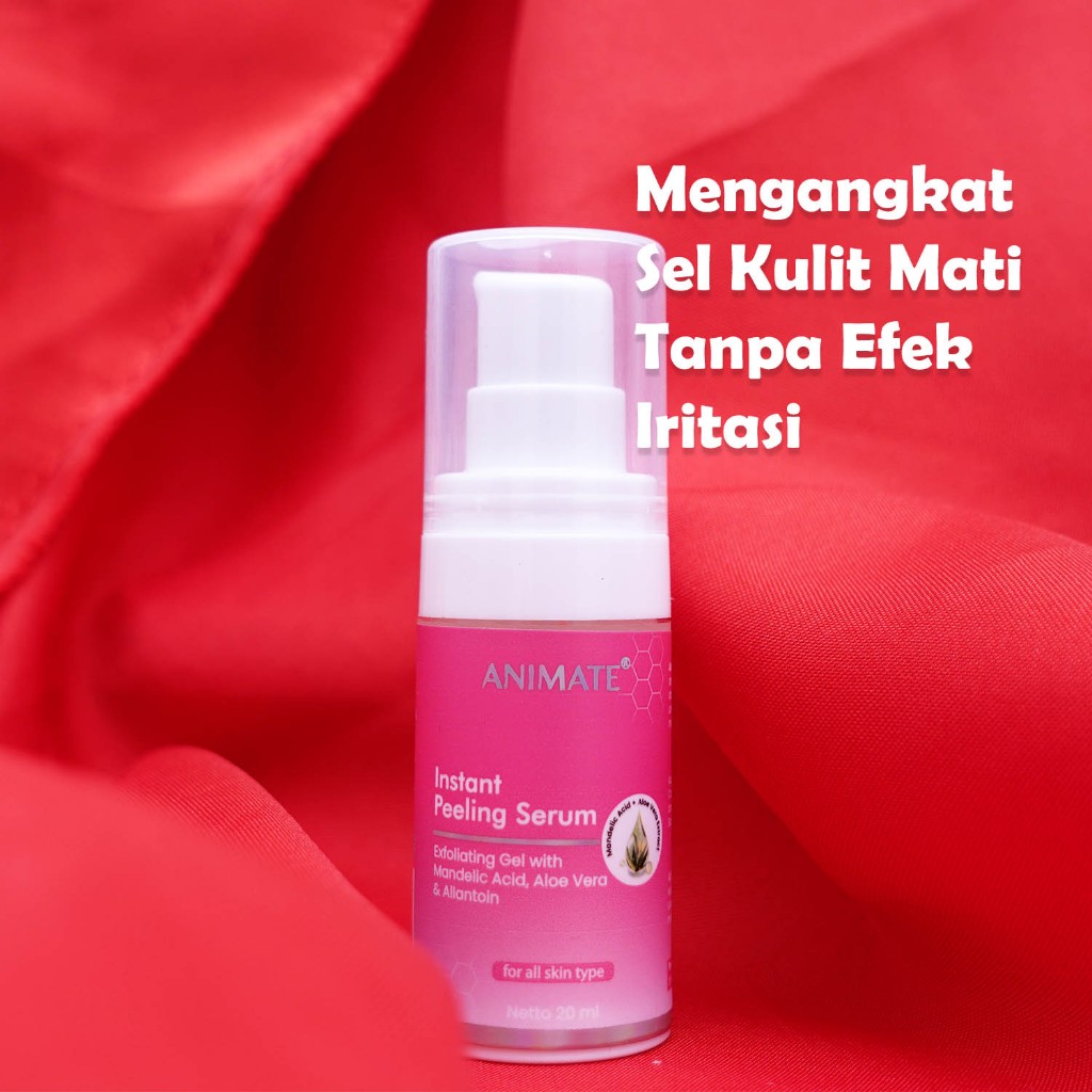 Jual Animate Instant Peeling Serum 20ml Exfoliasi Mengangkat Sel