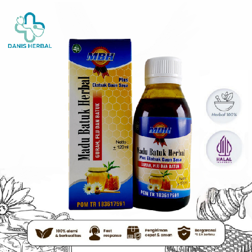 Jual Madu Batuk Herbal Gurah Flu Dan Batuk Plus Ekstra Daun Saga Ml