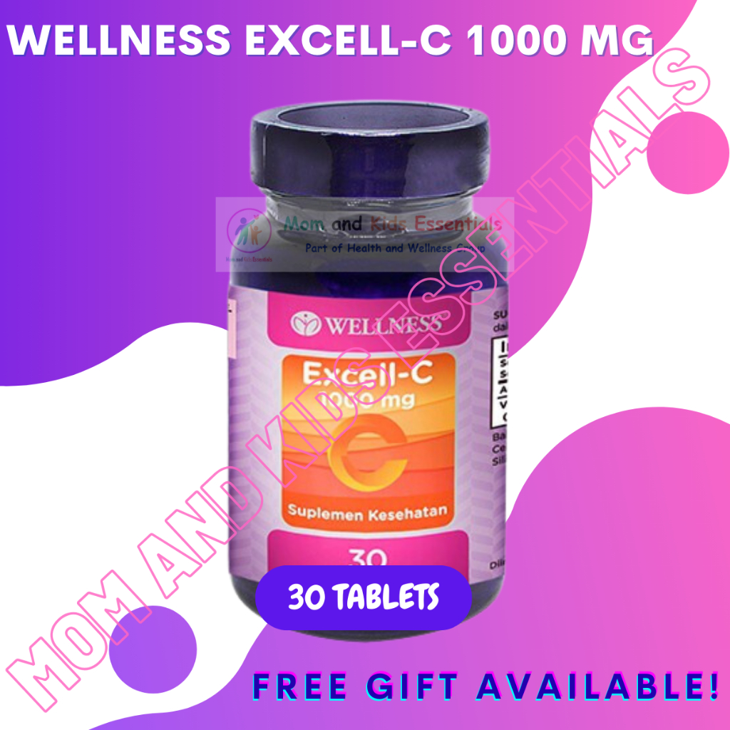 Jual WELLNESS EXCELL C 1000 MG 30 TABLET SUPLEMEN VITAMIN C 1000 MG