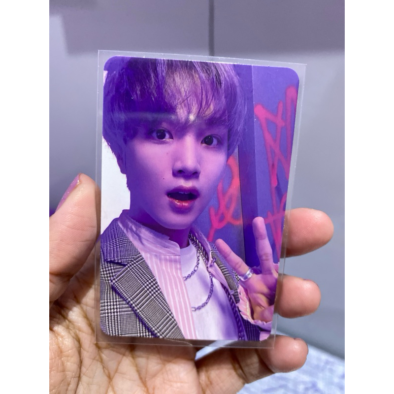 Jual NCT DREAM 127 PC PHOTOCARD HAECHAN SMCU SMTOWN MANGAP UNGU