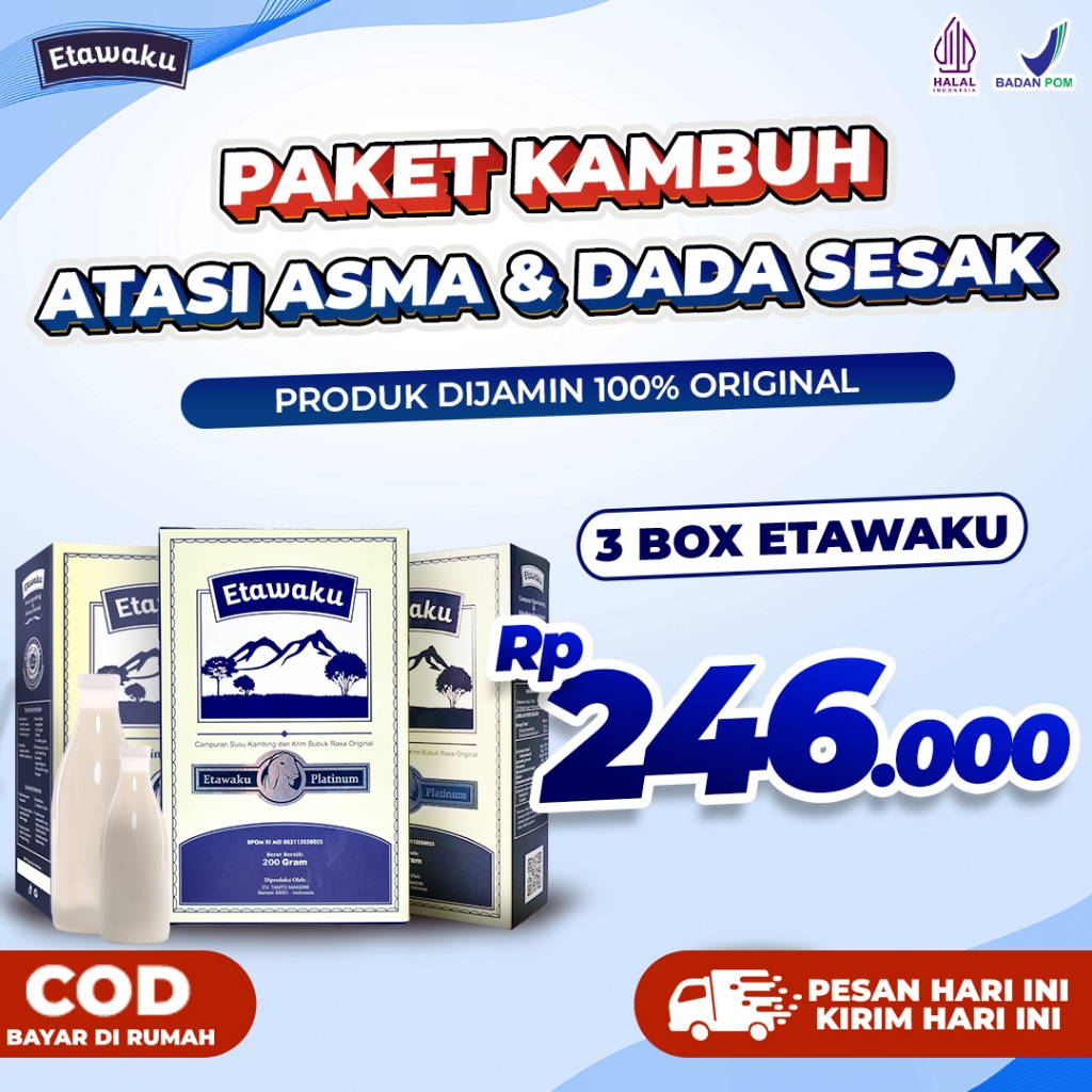 Jual Etawaku Platinum Paket Sehat Box Original Susu Etawa Murni