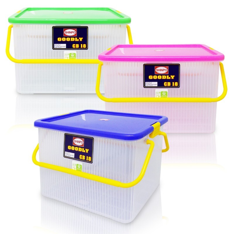 Jual Container Box Plastik 18 L Shinpo Goodly CB18 SIP 134 Shopee