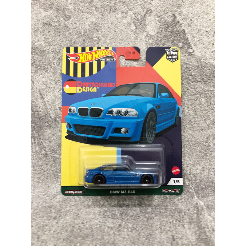 Jual Hot Wheels Premium BMW M3 E46 Biru Car Culture Deutschland Design