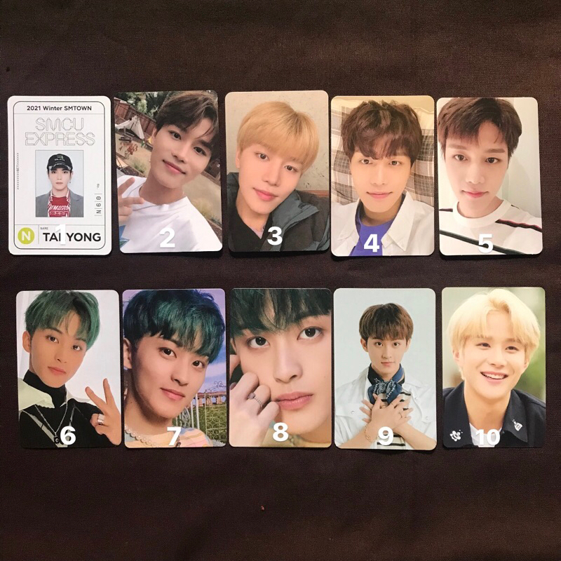 Jual PC Photocard Taeyong Taeil Mark Jungwoo NCT READY Shopee Indonesia