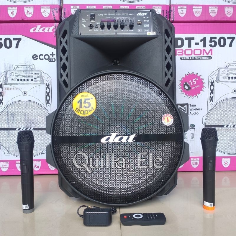 Jual Speaker Portable Inch Dat Dt Boom Free Mic Wireless