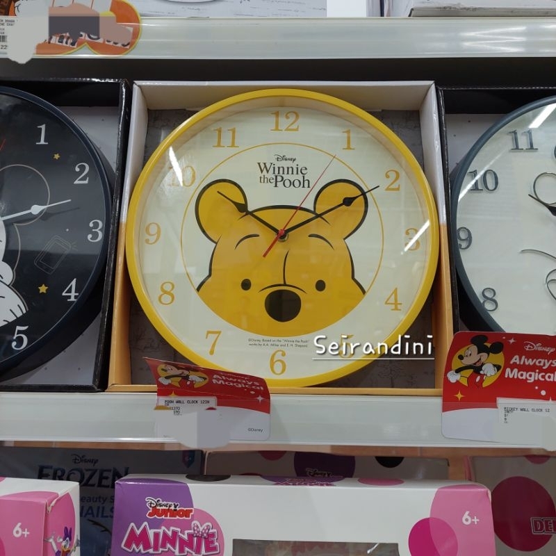 Jual Jam Dinding Disney Winnie The Pooh Mickey Minnie Mouse Donald Duck