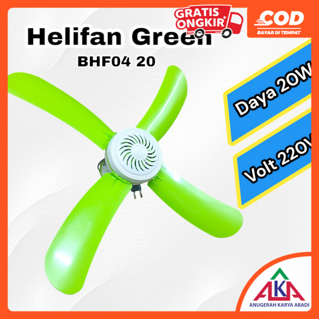 Jual Helifan Kipas Angin Gantung W Baling