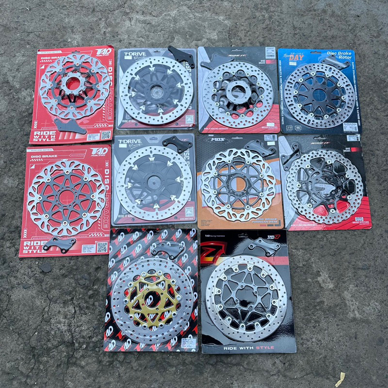 Jual PIRINGAN CAKRAM DISC BRAKE T DRIVE RIDE IT MOS TAD TROMOL YAMAHA