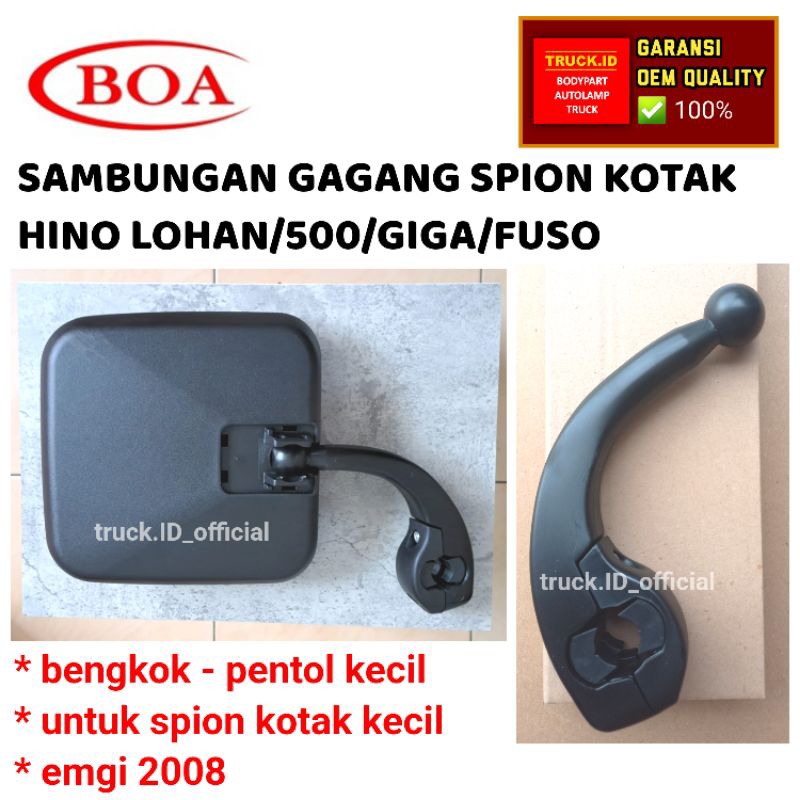 Jual Brecket Sambungan Tangkai Gagang Tiang Spion Hino Lohan Giga