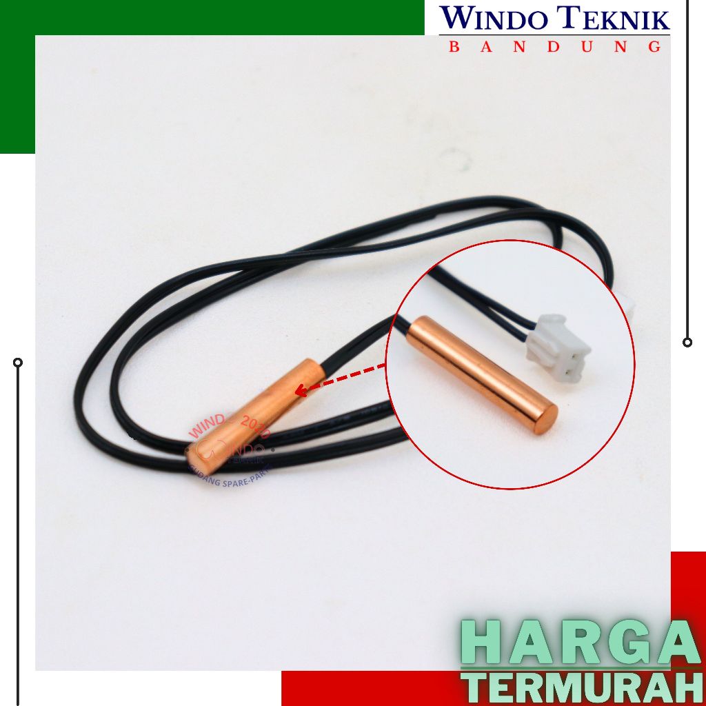 Jual THERMISTOR AC SINGLE MULTI SENSOR AC KUNINGAN THERMIS AC LUAR