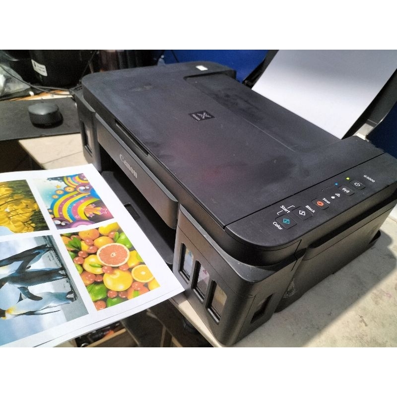 Jual Printer Murah Canon G3000 Wifi Bisa Print Scan Copy Second Siap