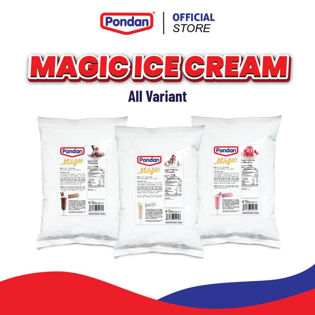 Jual Pondan Magic Ice Cream 1Kg Shopee Indonesia