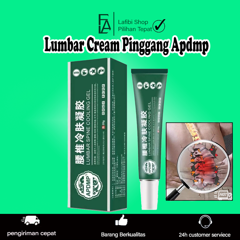 Jual LUMBAR Spine Cooling Gel APDMP Untuk Nyeri Otot Syaraf Kejepit