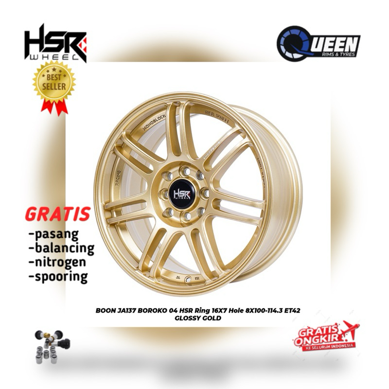 Jual Velg Racing Model Rpf R Hsr Boroko Boon Ja Untuk Mobil Avanza