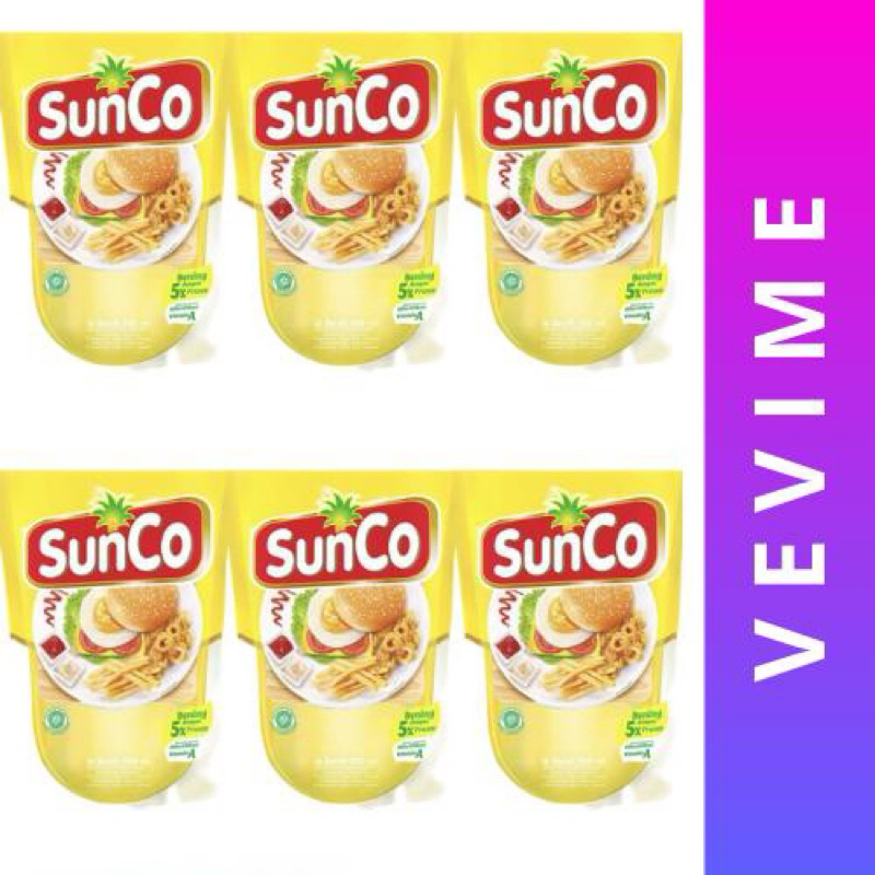 Jual Minyak Goreng Sunco Liter Dus Pcs Shopee Indonesia