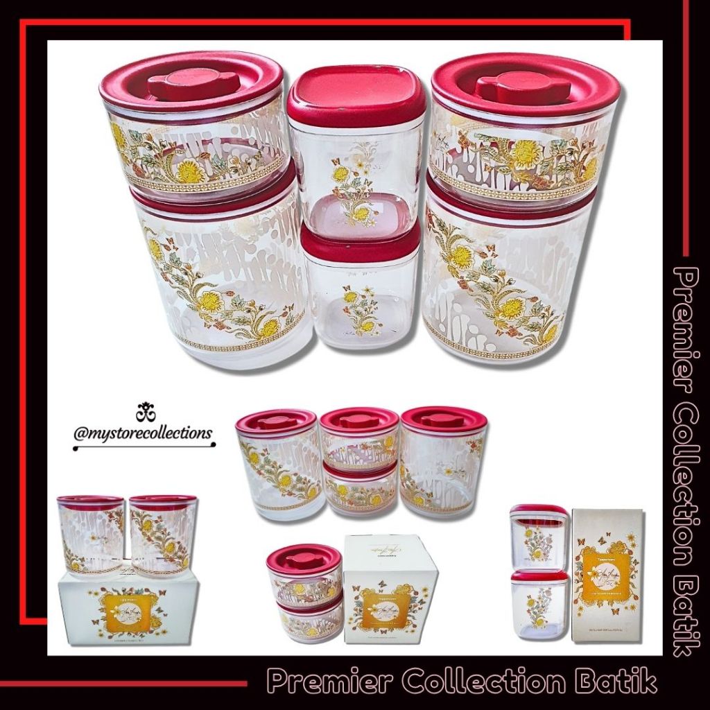 Jual Batik Anne Avantiee Crystal Canister Medium Premier Canister