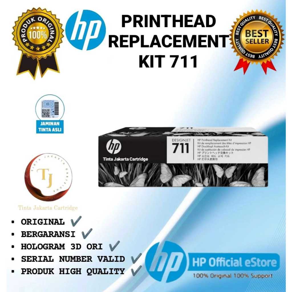 Jual Hp Printhead Replacement Kit C Q A Original Tinta Printer