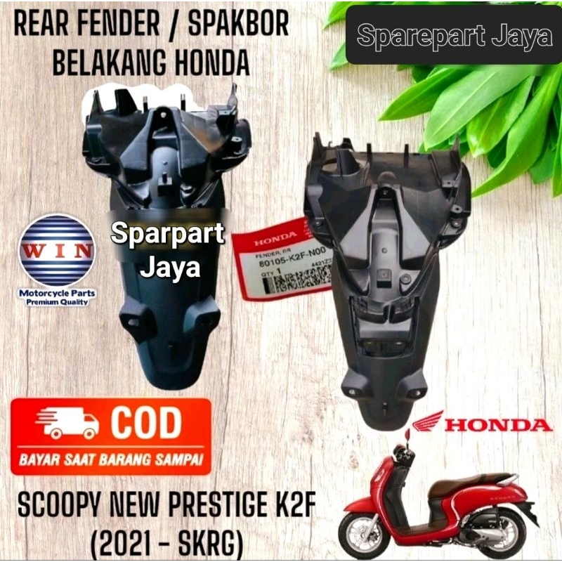 Jual Spakbor Belakang Honda Scoopy New Prestige Original Dan Non