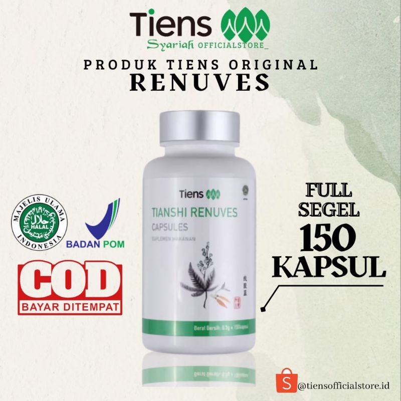 Jual Trc Tianshi Renuves Capsules Suplemen Mata Minus Silinder Dan