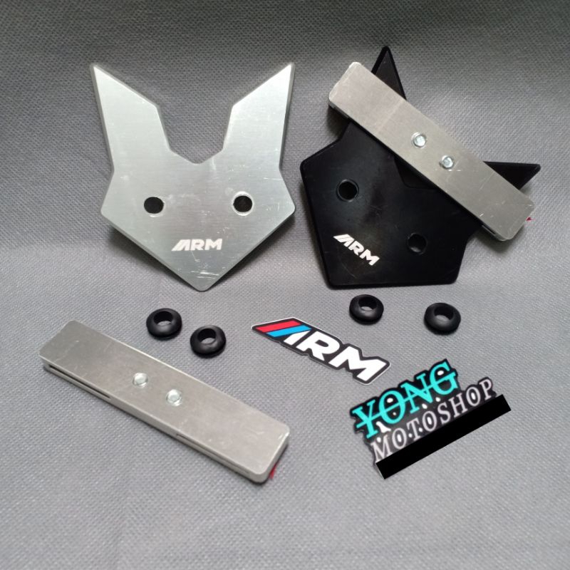 Jual Dudukan Plat Nomor Depan Arm Full Cnc Yamaha Aerox Mio S Mio