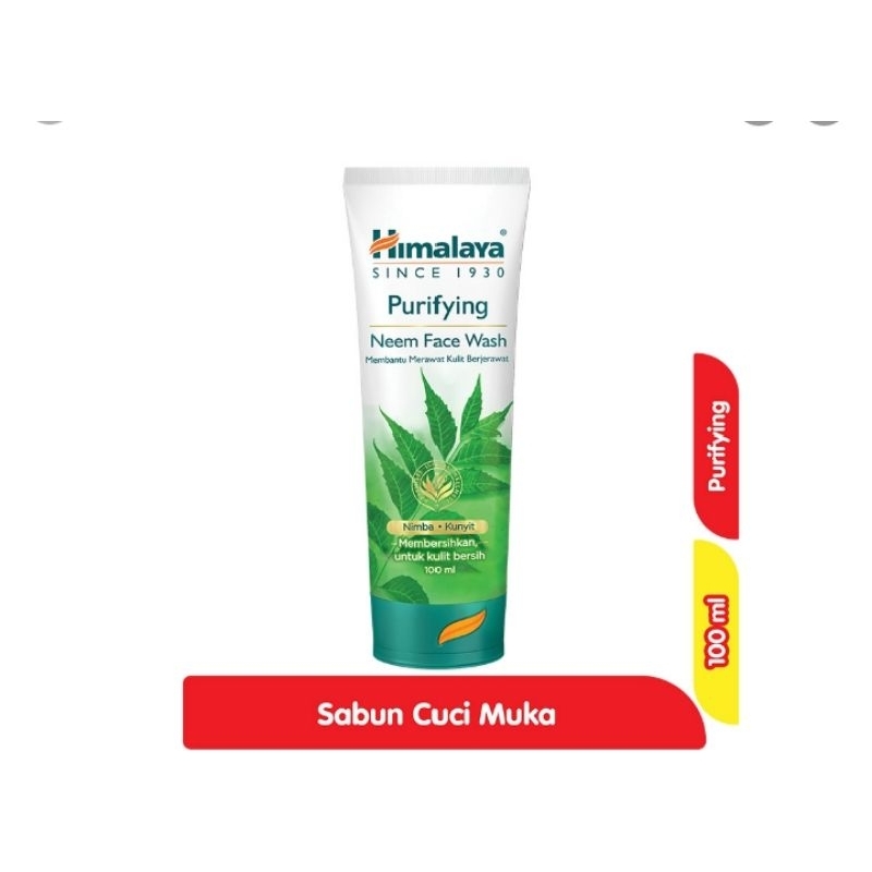 Jual Himalaya Purifying Neem Face Wash Ml Shopee Indonesia