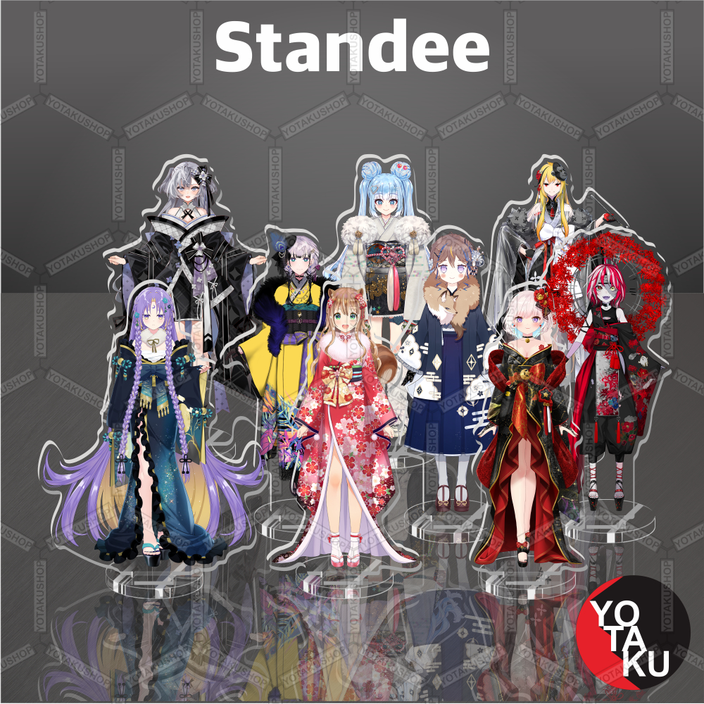 Jual Standee Besar Figure Anime Akrilik HOLOLIVE ID Kimono Seri 1 Kobo