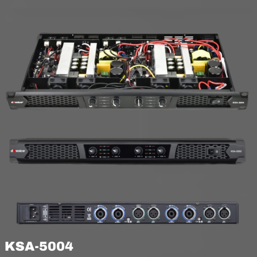 Jual Power DB Voice KSA 5004 Original Amplifier Dbvoice 4 Channel Class