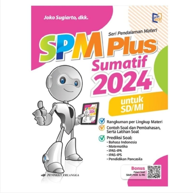 Jual Buku Soal Spm Plus Sumatif Untuk Sd Mi Penerbit Erlangga