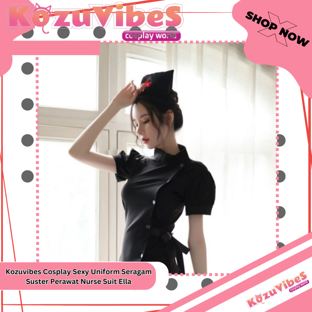 Jual Kozuvibes Cosplay Sexy Uniform Seragam Suster Perawat Nurse Suit