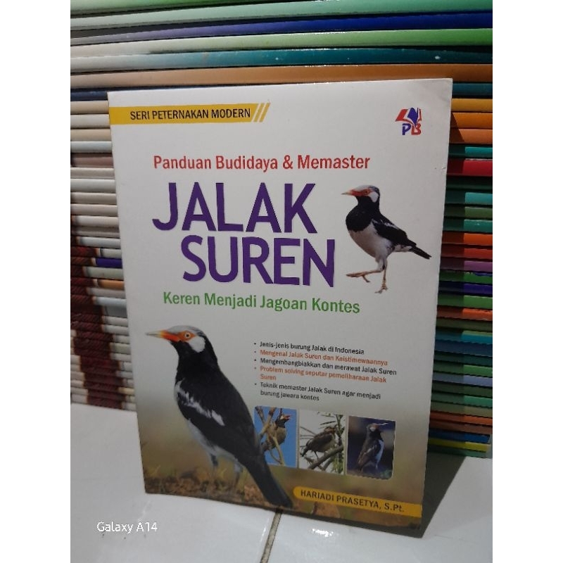 Jual BUKU PANDUAN BUDIDAYA MEMASTER JALAK SUREN Keren Menjadi Jagoan