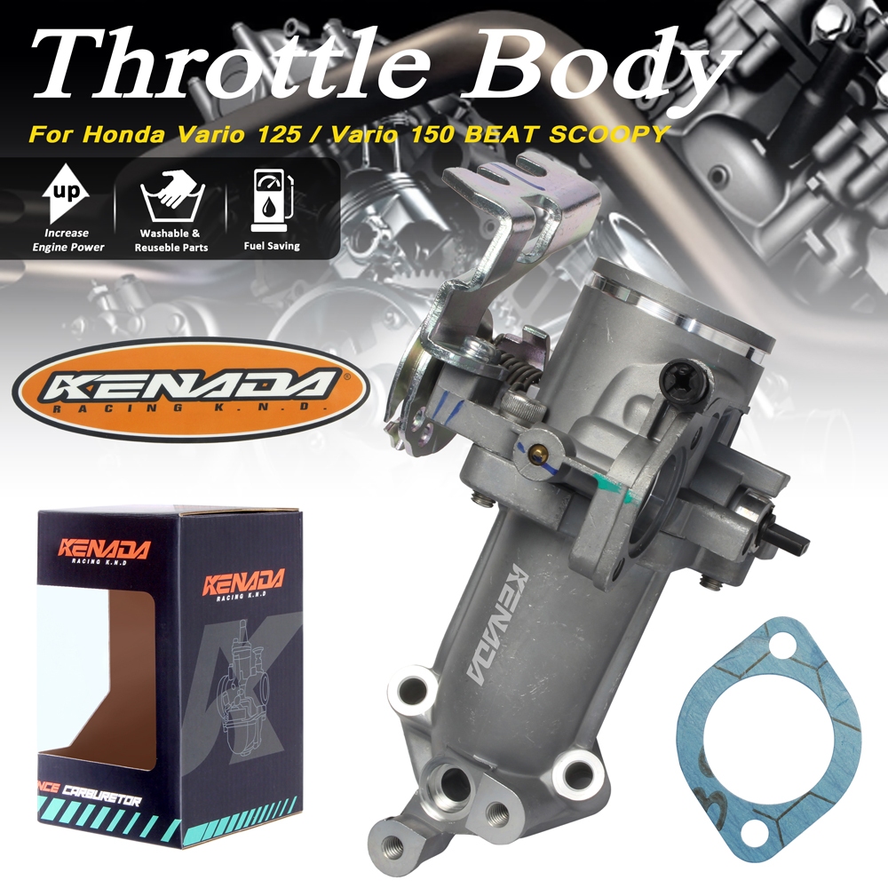 Jual KENADA RACING Throttle Body TB Vario 125 Vario 150 26mm 28mm