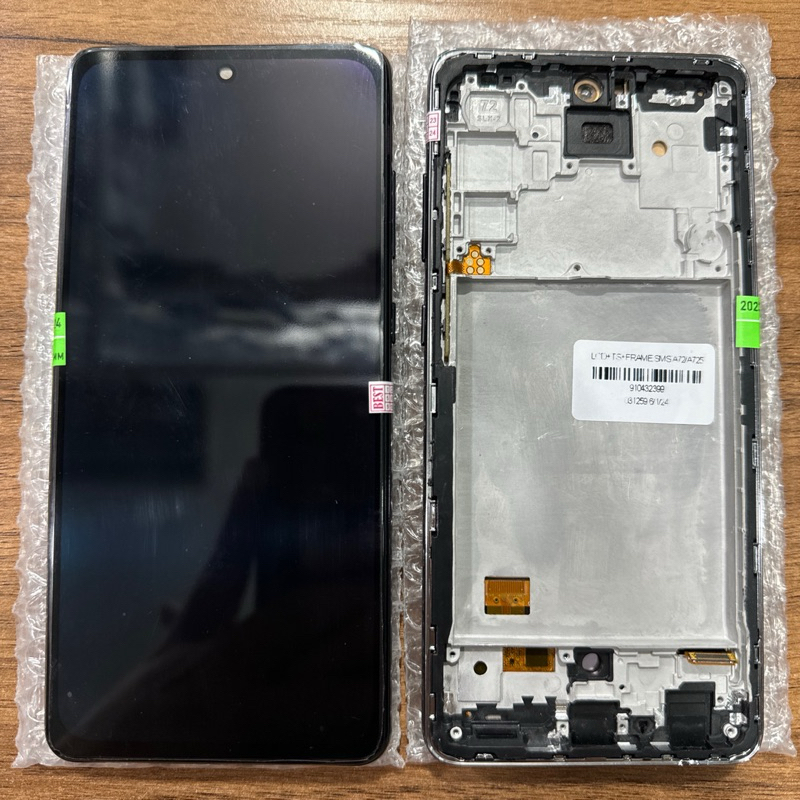 Jual LCD FULLSET SAMSUNG A72 A725 A725F OLED ORI FRAME FINGERPRINT ON