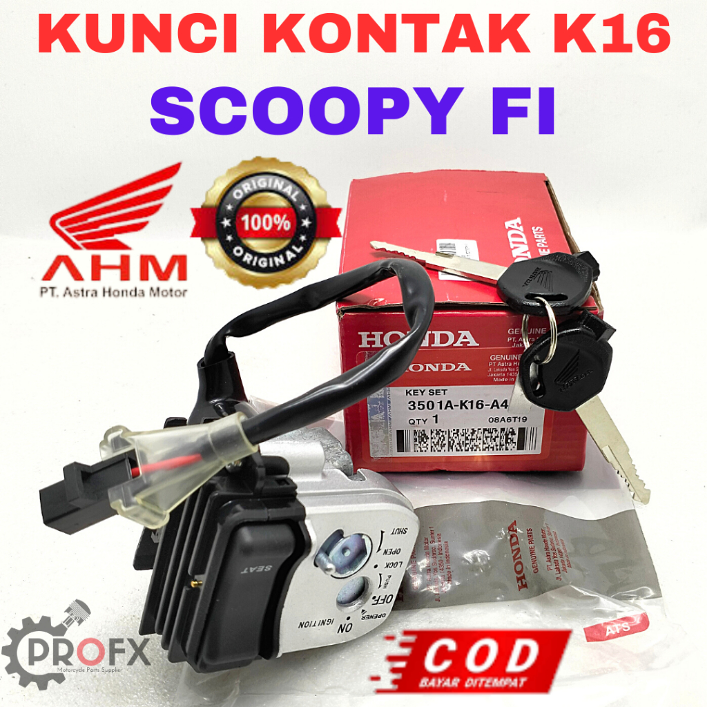 Jual Kunci Kontak Set K Honda Scoopy F Tanpa Remote Kualitas