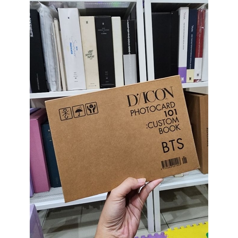 Jual BTS Dicon Photocard 101 Custom Book Fullset Unsealed Shopee