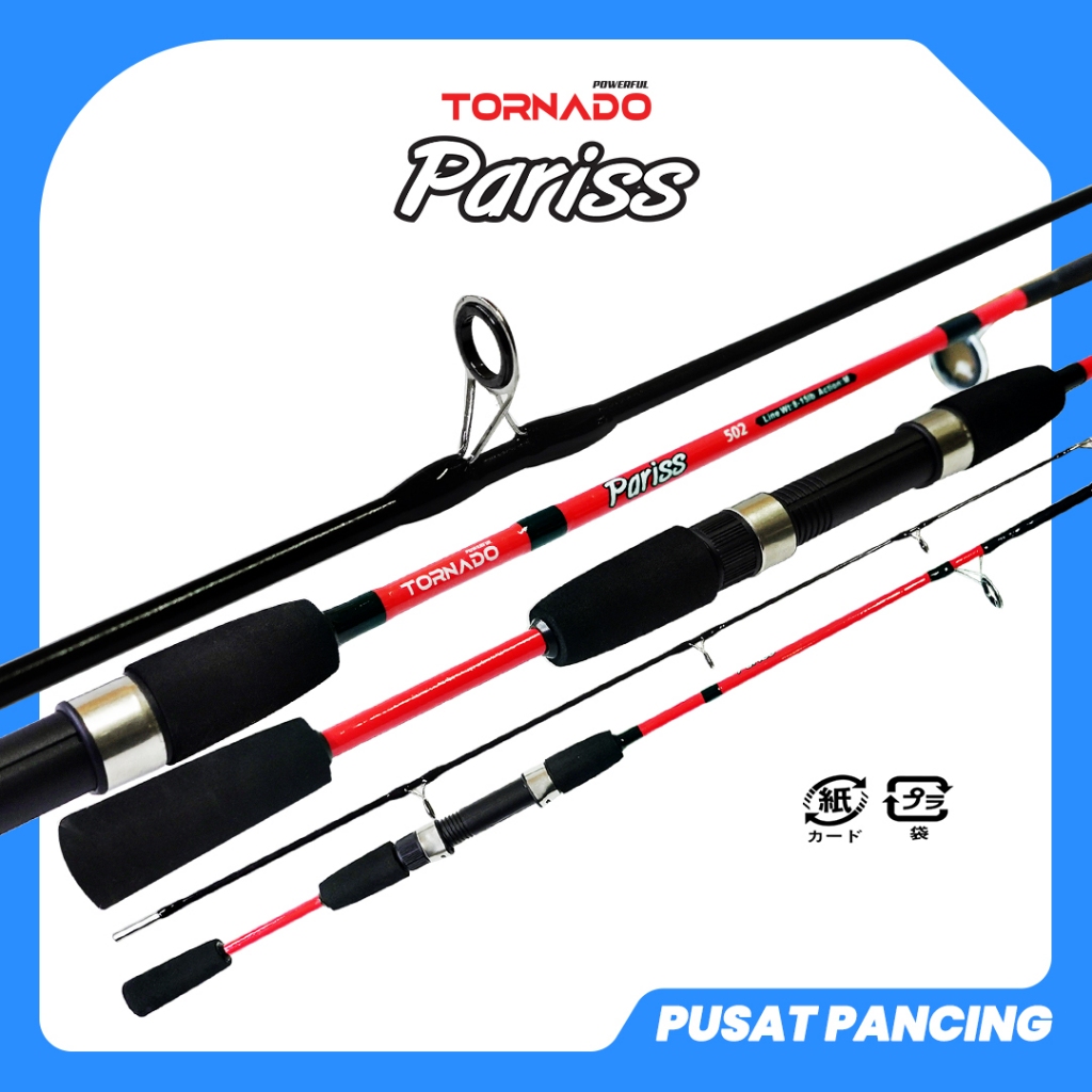 Jual Pusatpancing Joran Spinning Tornado Pariss Cm Cm Carbon